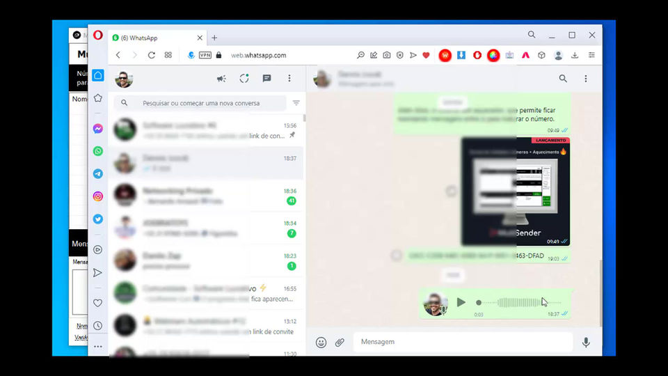 Envio de Arquivos MultSender